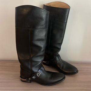 Frye tall black classic riding boots